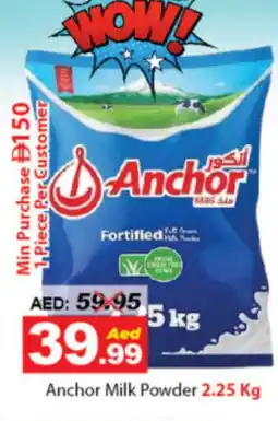 DESERT FRESH MARKET ANCHOR Milk Powder offer