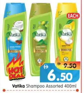 Al Madina Hypermarket VATIKA Shampoo / Conditioner offer