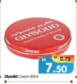 Al Madina Hypermarket GLYSOLID Face cream offer