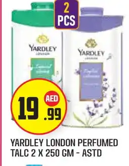 Baniyas Spike Hypermarket YARDLEY Talcum Powder offer