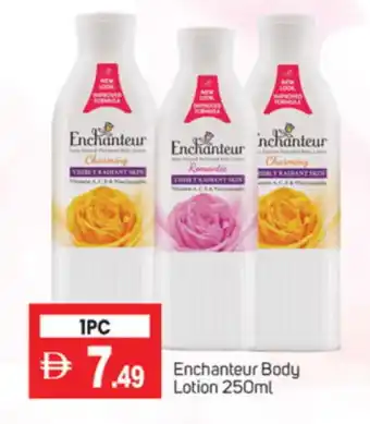 Talal Market Enchanteur Body Lotion & Cream offer