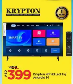 Mark & Save KRYPTON Smart TV offer
