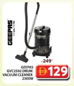 Grand Hyper Market GEEPAS Vacuum Cleaner offer