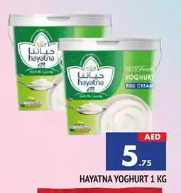 Al Madina HAYATNA Yoghurt offer