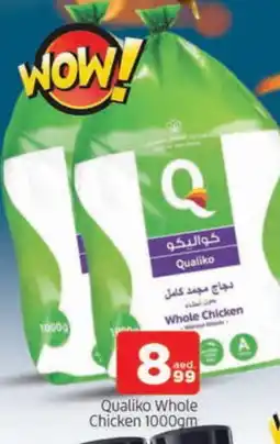 Al Madina QUALIKO Frozen Whole Chicken offer