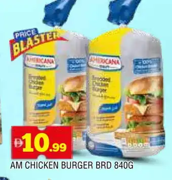 Al Madina AMERICANA Chicken Burger offer