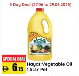 RAK Coop Hayat Vegetable Oil offer