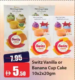 RAK Coop Switz Vanilla or Banana Cup Cake offer
