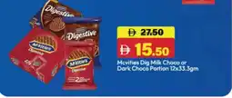RAK Coop Mcvities Dig Milk Choco or Dark Choco Portion offer