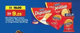 RAK Coop Mcvities Dig Creams Vanilla or Choco offer