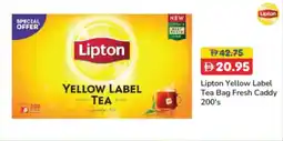 RAK Coop Lipton Yellow Label Tea Bag Fresh Caddy offer