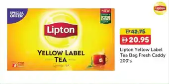 RAK Coop Lipton Yellow Label Tea Bag Fresh Caddy offer