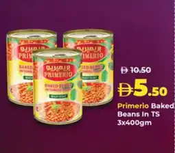 RAK Coop Primerio Baked Beans In TS offer