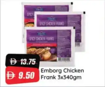RAK Coop Emborg Chicken Frank offer
