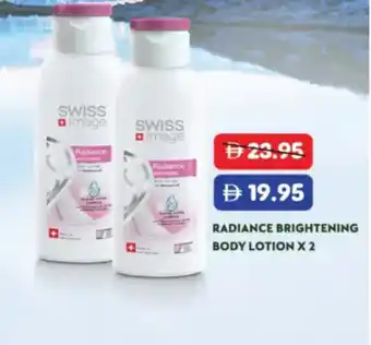 RAK Coop Radiance brightening body lotion x 2 offer