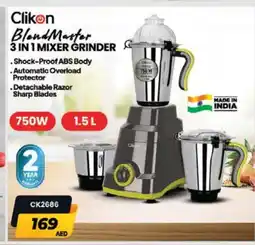 Mango Hypermarket LLC CLIKON Mixer / Grinder offer