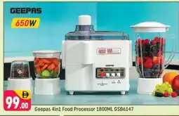 Shaklan GEEPAS Food Processor offer
