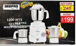 Mango Hypermarket LLC GEEPAS Mixer / Grinder offer