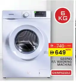 Al Madina GEEPAS Washer / Dryer offer