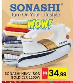 Mango Hypermarket LLC SONASHI Ironbox offer