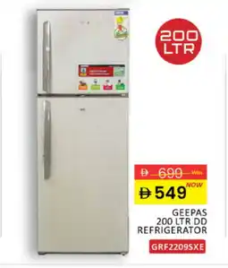 Al Madina GEEPAS Refrigerator offer
