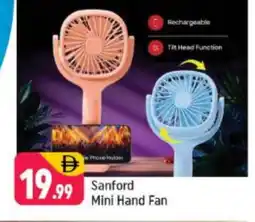Shaklan SANFORD Fan offer