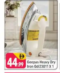 Shaklan GEEPAS Ironbox offer