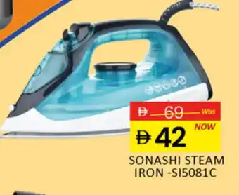 Al Madina SONASHI Ironbox offer