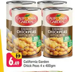 Shaklan CALIFORNIA GARDEN Chick Peas offer