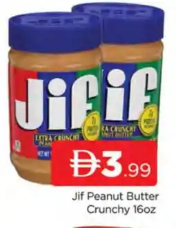 Al Madina JIF Peanut Butter offer