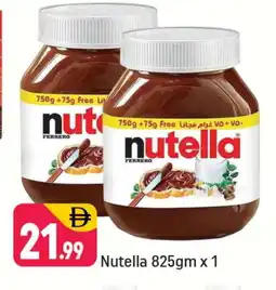 Shaklan NUTELLA Chocolate Spread offer