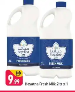 Shaklan HAYATNA Fresh Milk offer