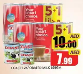Mango Hypermarket LLC COAST Evaporated Milk offer