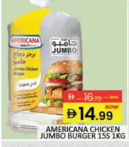 Mango Hypermarket LLC AMERICANA Chicken Burger offer