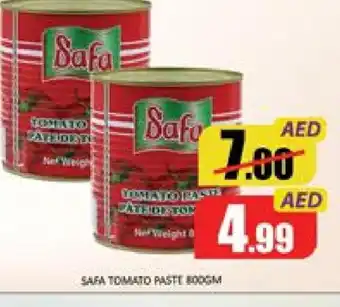 Mango Hypermarket LLC SAFA Tomato Paste offer