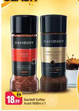 Shaklan DAVIDOFF Coffee offer