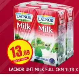 Al Madina LACNOR Long Life / UHT Milk offer