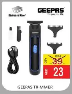 Mango Hypermarket LLC GEEPAS Remover / Trimmer / Shaver offer
