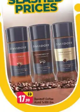 Shaklan DAVIDOFF Coffee offer