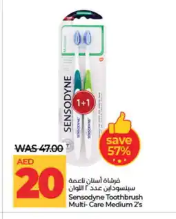 Lulu Hypermarket SENSODYNE Toothbrush offer