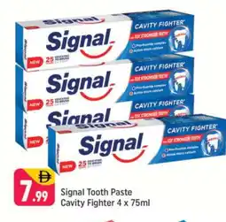 Shaklan SIGNAL Toothpaste offer