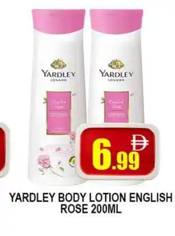 Al Madina YARDLEY Body Lotion & Cream offer