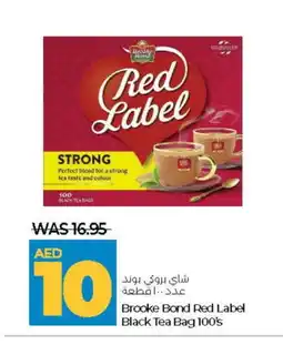 Lulu Hypermarket BROOKE BOND Tea Bags offer