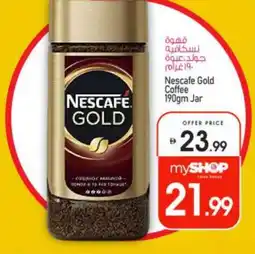 Bigmart NESCAFE GOLD Coffee offer