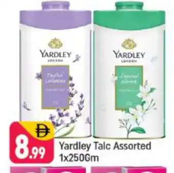 Shaklan YARDLEY Talcum Powder offer