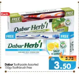 Al Madina Hypermarket DABUR Toothbrush offer