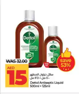 Lulu Hypermarket DETTOL Disinfectant offer