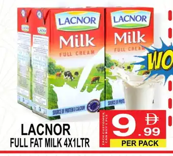 Friday Center LACNOR Full Cream Milk offer