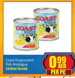 Delta Centre COAST Evaporated Milk offer
