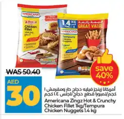 Lulu Hypermarket AMERICANA Chicken Fillet offer